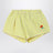 Yellow shorts in Vichy fabric