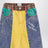 Colour-block Jeans with Logo