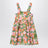 Multicolored floral patterned dress