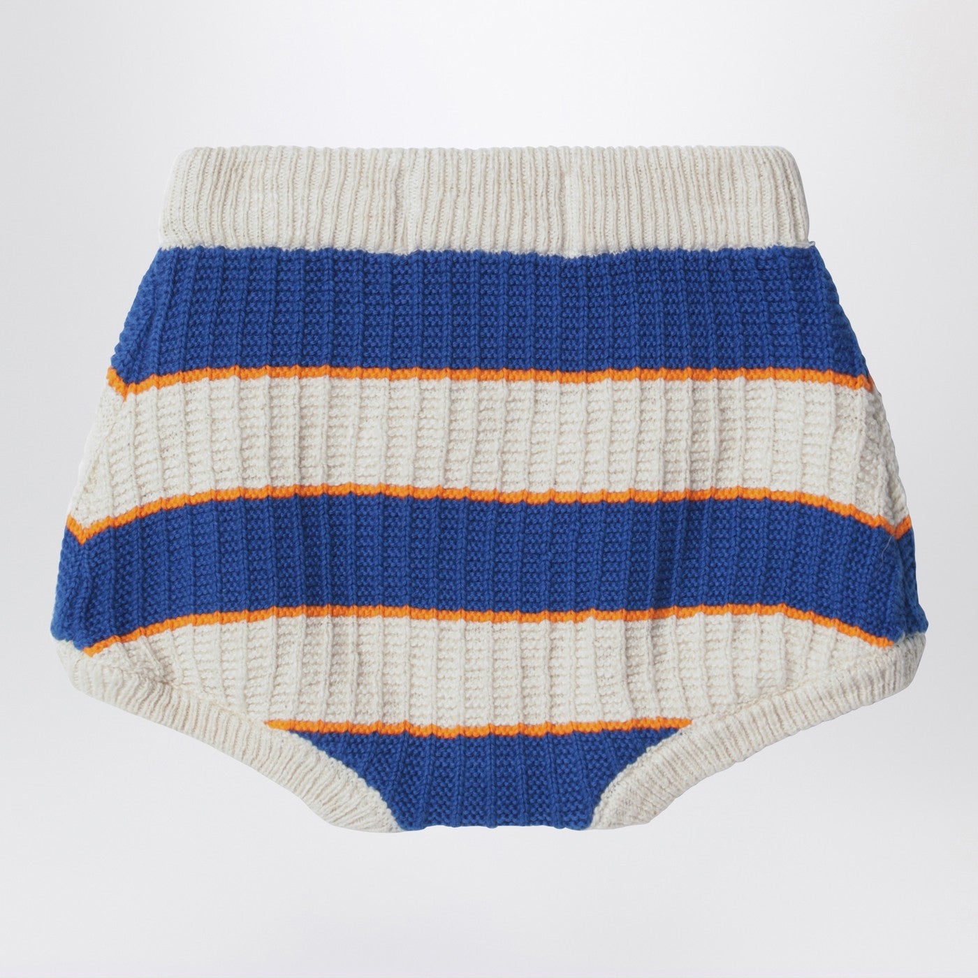 Shorts BC a righe bianco/azzurro