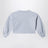 Spring Letters grey mélange cropped sweatshirt