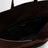 Große Switch Tote Bag aus schwarzem/Espresso Leder und Veloursleder