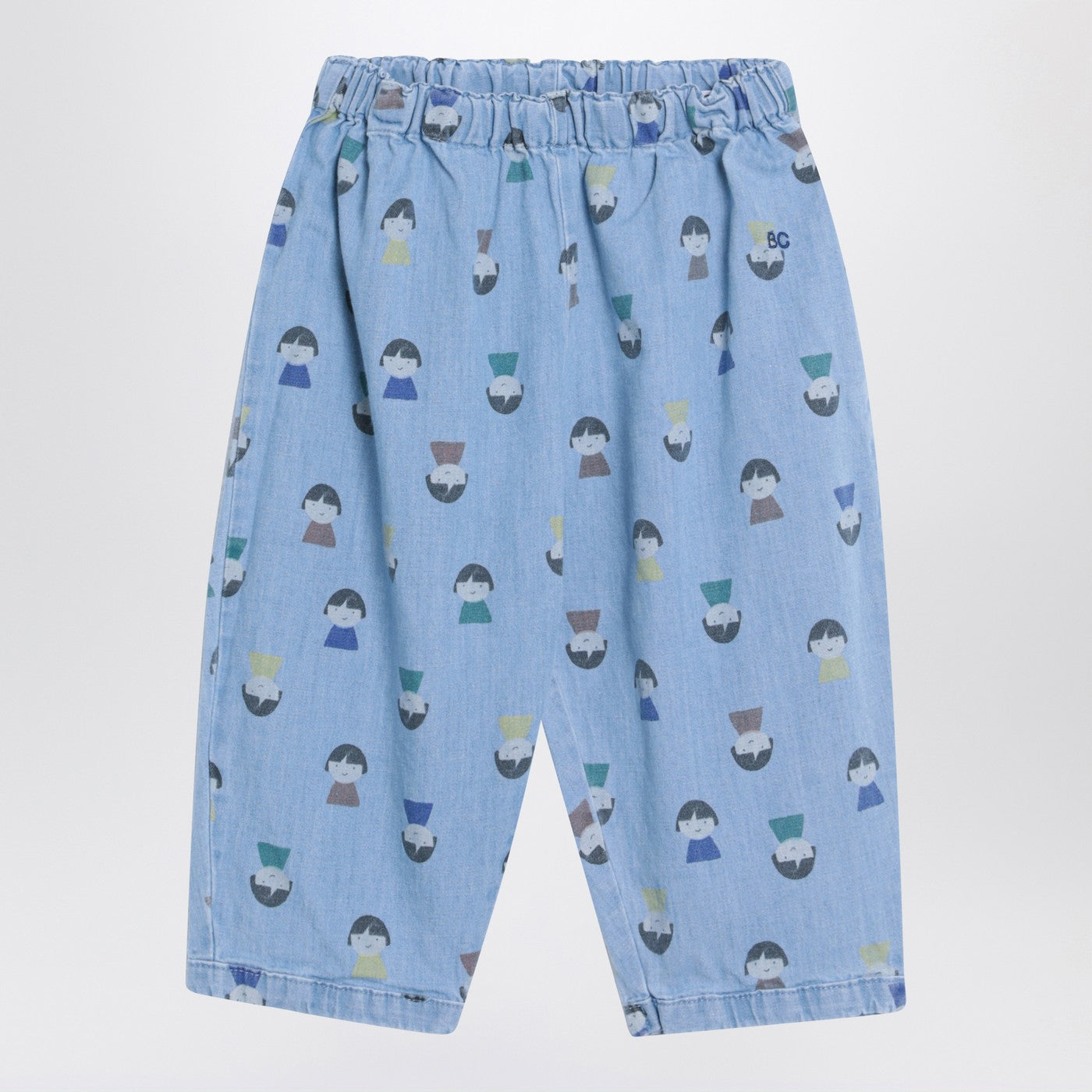 Light blue denim trousers