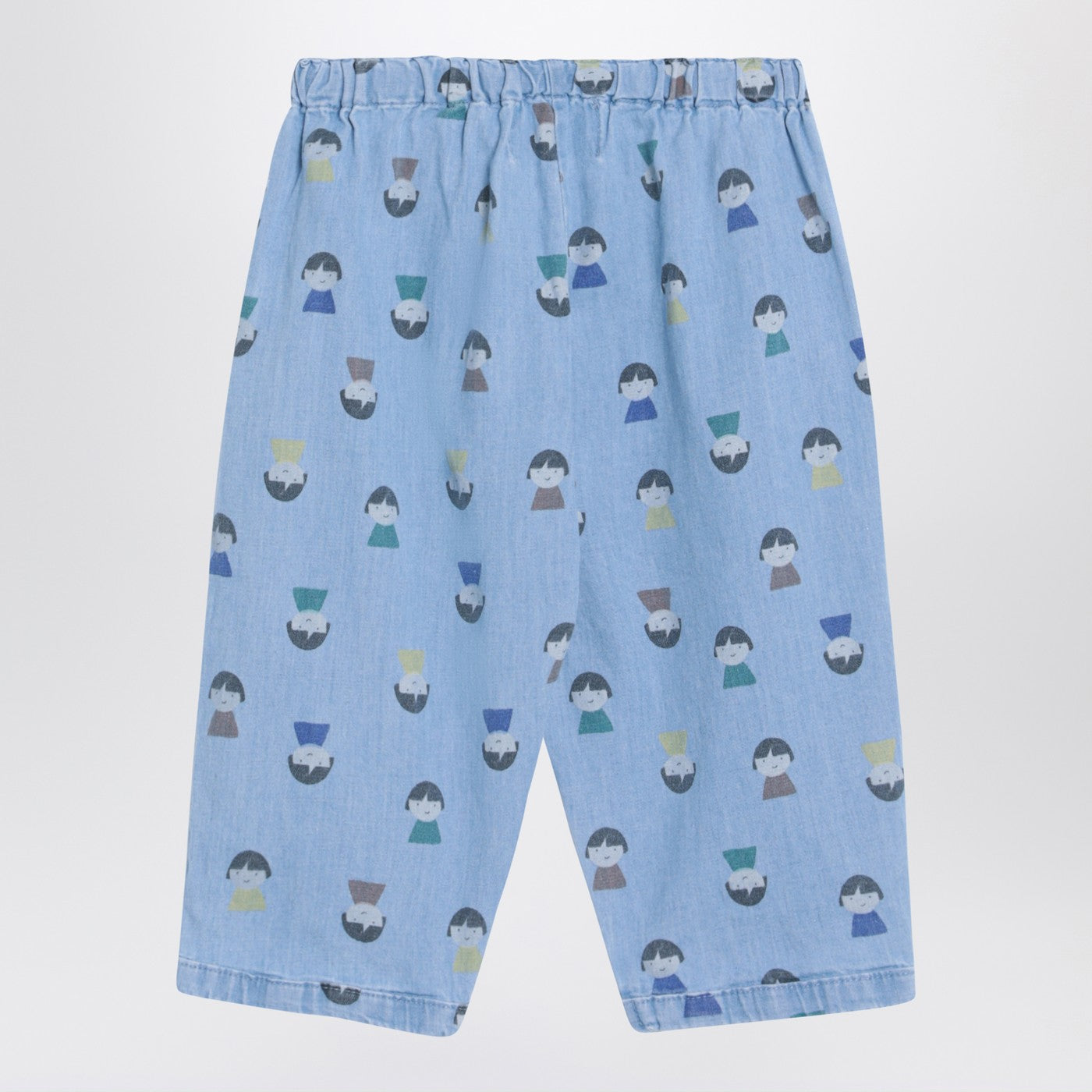 Light blue denim trousers