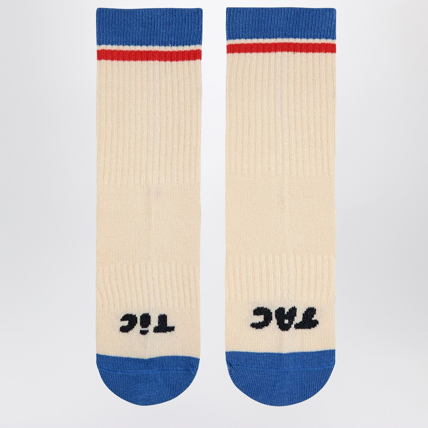 Chaussettes blanches/bleues/rouges