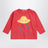 T-shirt Red Pixel Abduction en coton biologique