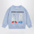 Sweat-shirt Booty Ghosts en coton bleu clair