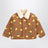 Giacca reversibile Pixel Abduction marrone