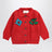 Cardigan aus roter Wollmischung