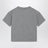 T-shirt grigia in cotone