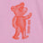 Softpaw Monster short-sleeved T-shirt in pink cotton