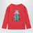 Hidden Monster T-shirt in organic red cotton