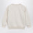 Felpa Hug Hairy Monster beige in cotone