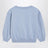 Booty Ghosts sweatshirt in light blue cotton