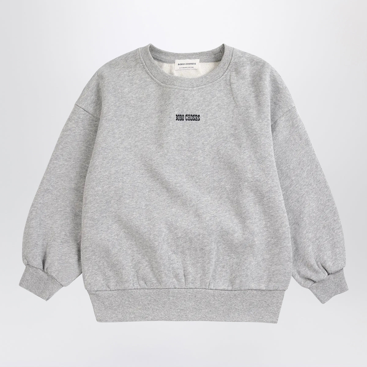 Mush Monster Duo sweatshirt in grey cotton