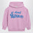 Felpa con cappuccio All About Monsters rosa in cotone