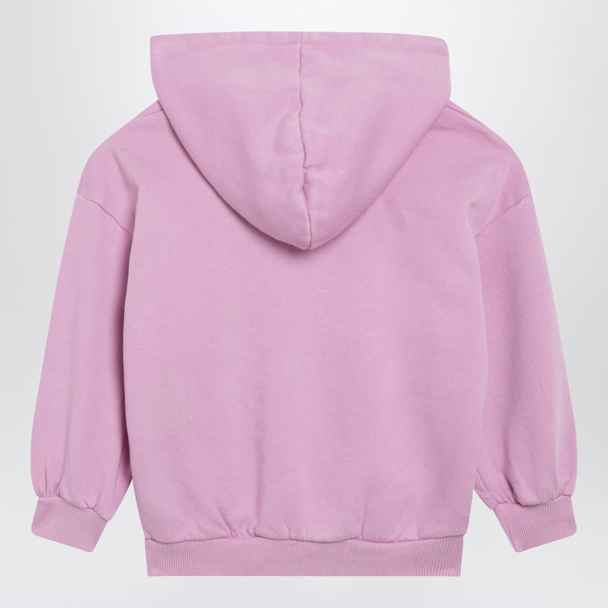 Felpa con cappuccio All About Monsters rosa in cotone