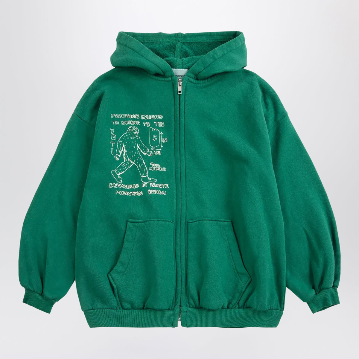 Mr. Footish dark green cotton sweatshirt