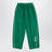 Pantalone jogging verde scuro in cotone