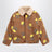 Giacca reversibile Pixel Abduction marrone