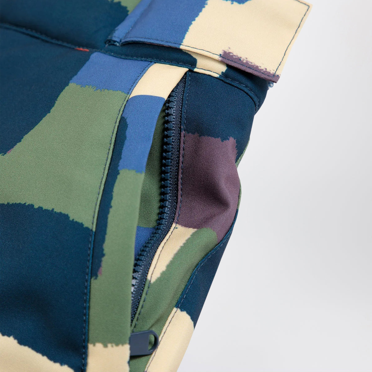 Pantaloni da sci multicolore in poliammide