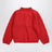 Cardigan rosso in misto lana