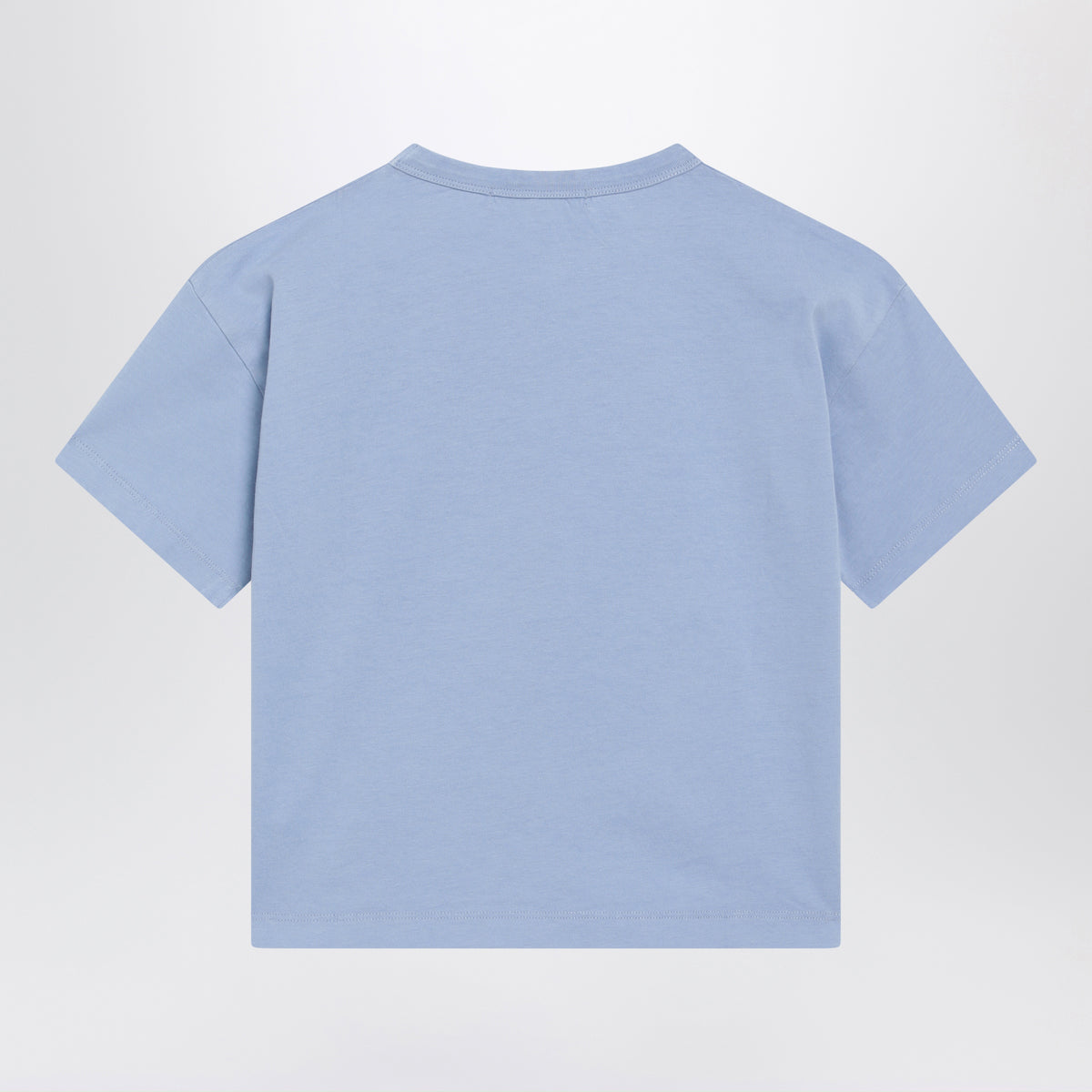 T-shirt a maniche corte Booty Ghosts azzurra in cotone