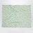 Light green cotton muslin blanket