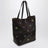 Puzzle Fold XL Cats bag in brown leather