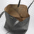 Dark grey Puzzle Fold Tote XL bag