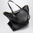 Sac Puzzle Fold Tote XL noir
