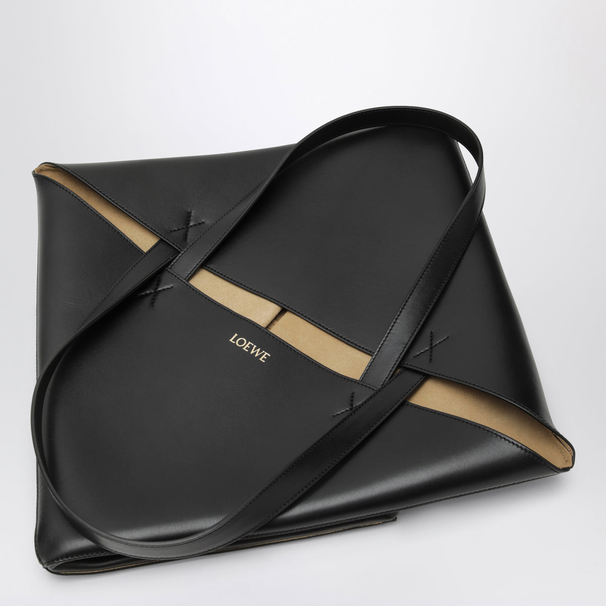Sac Puzzle Fold Tote XL noir