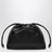 Small black Morgan pouch in faux leather