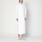 Abito chemisier bianco in twill di cotone