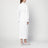 Abito chemisier bianco in twill di cotone
