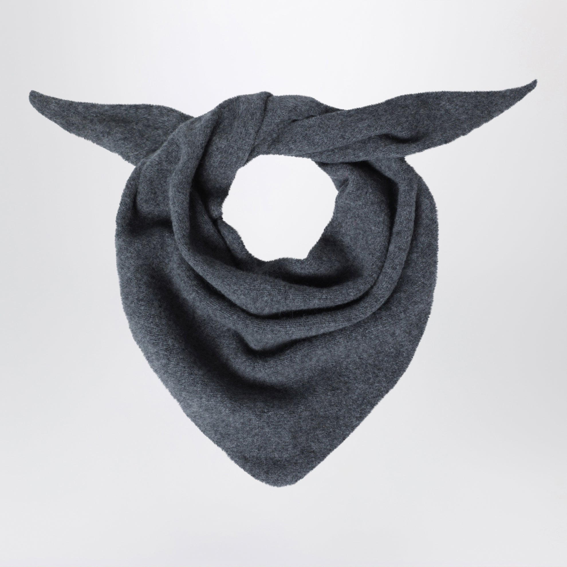 Bandana in wool and Caregora in Slate Grey