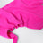 Bandana in lana e caregora color Poppy pink