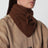 Bandana in wool and Caregora in Walnut