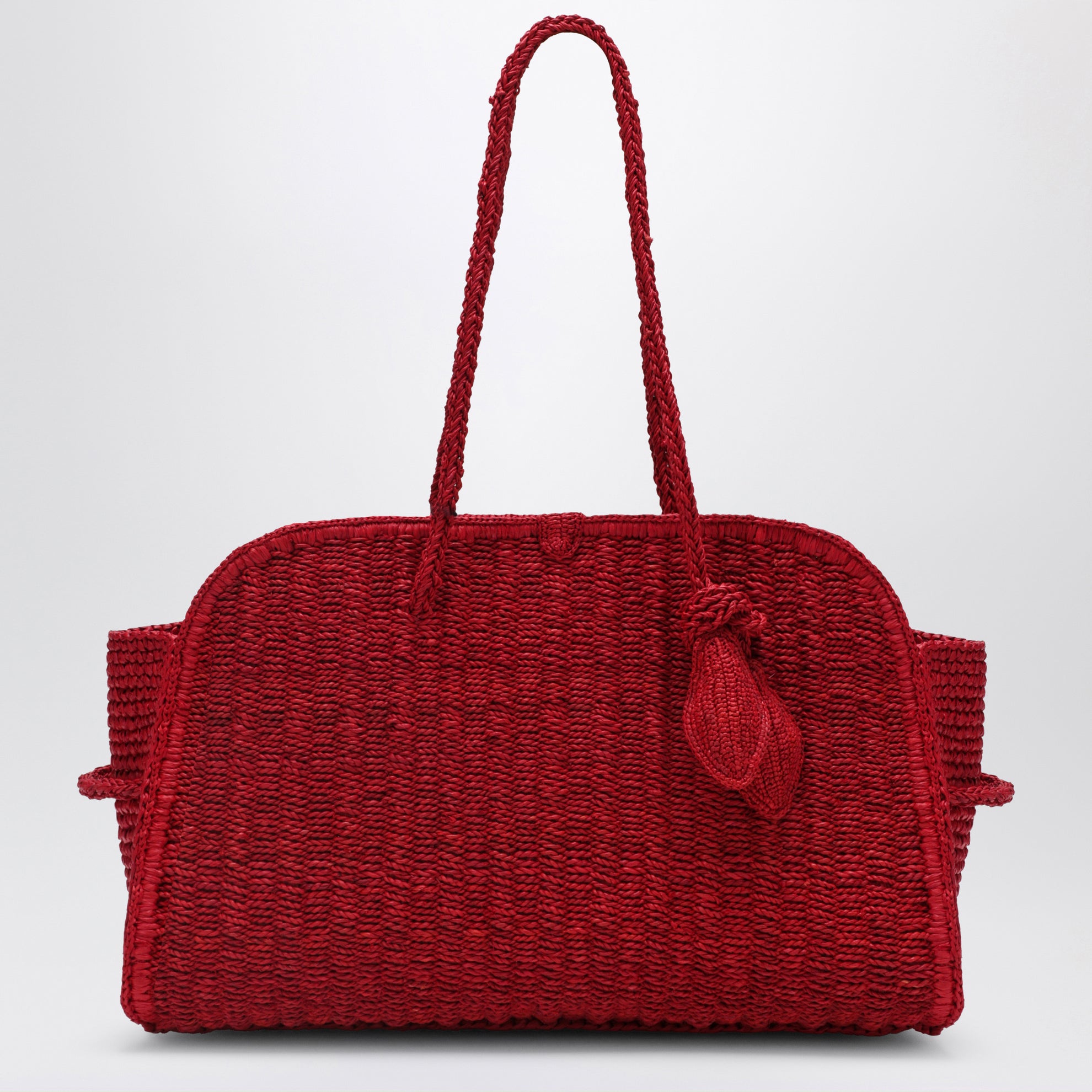 Borsa Turismo rossa in rafia