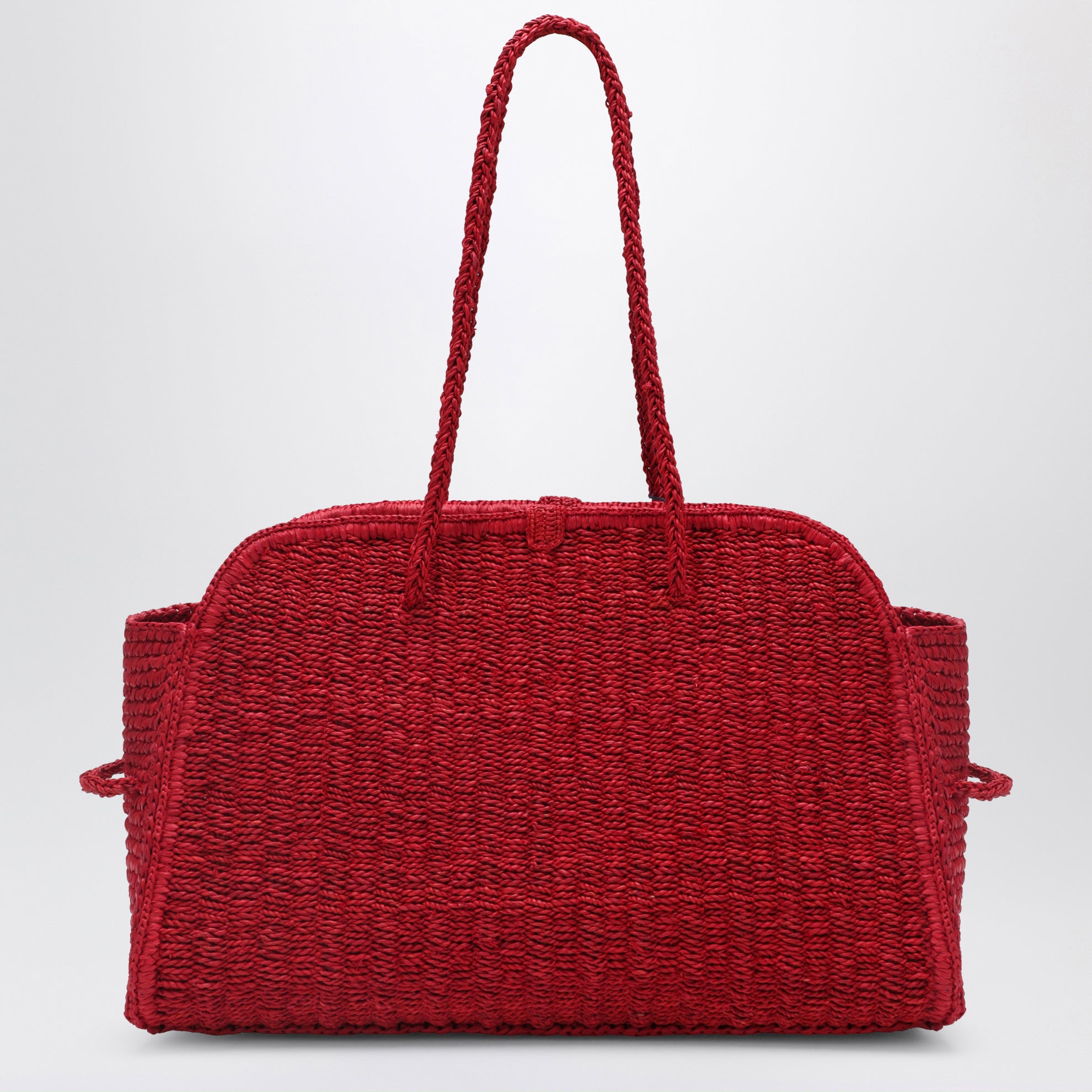 Borsa Turismo rossa in rafia