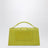 Le Grand top-handle bag in acid green leather
