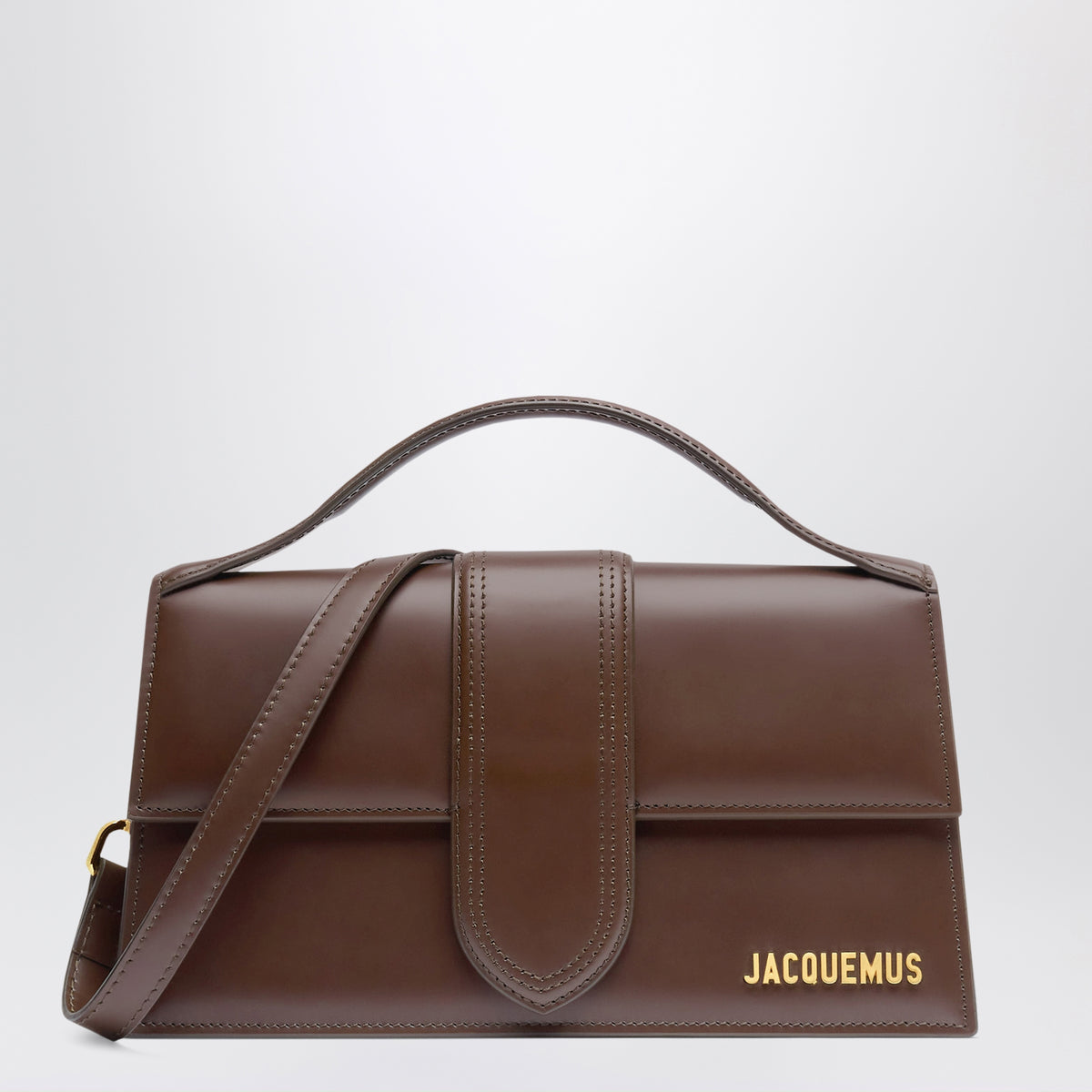 The Large Bambino aus braunem Leder