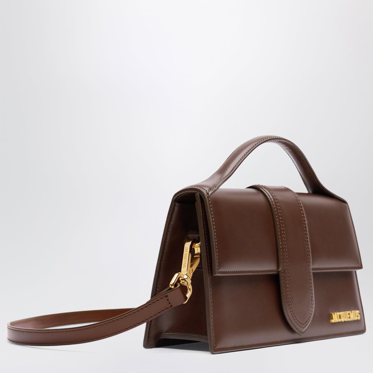 The Large Bambino aus braunem Leder