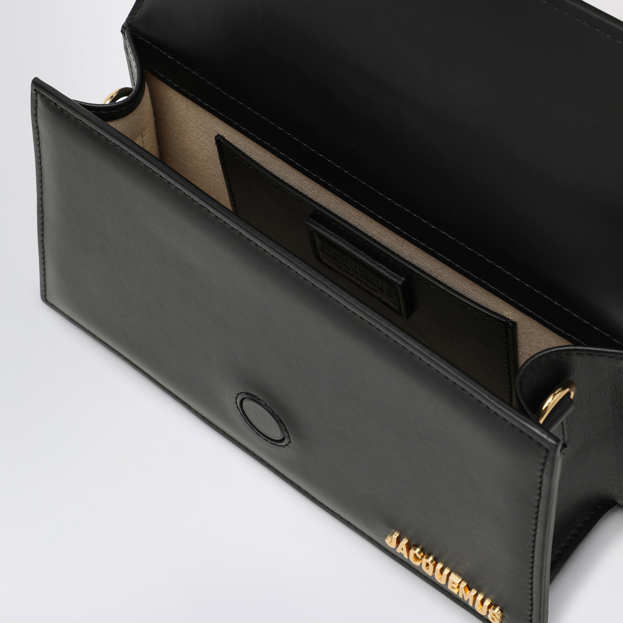 Le Grand Bambino bag in black leather