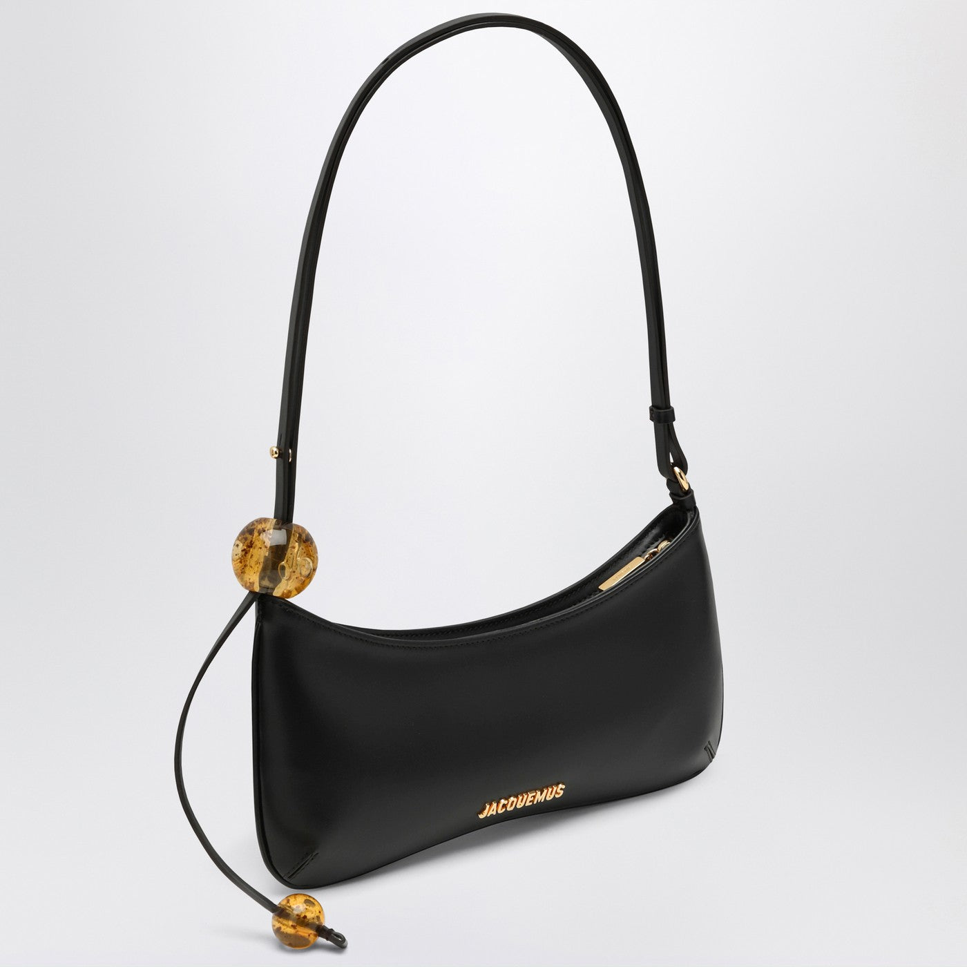 Le Bisou black leather bag