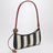 Le Bisou Perle striped black/ivory bag