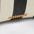 Le Bisou Perle striped black/ivory bag