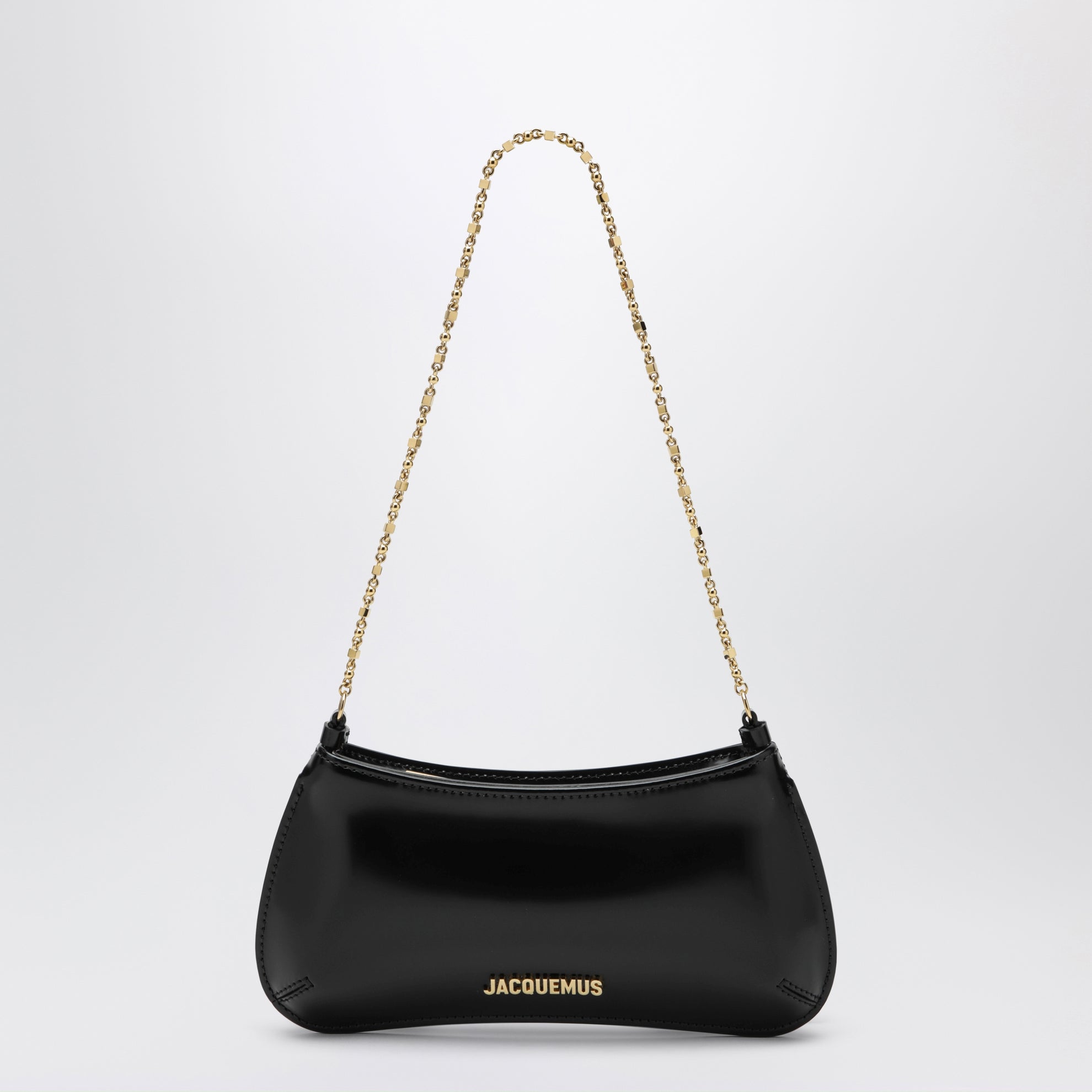 Borsa Le Bisou Chaine nera in vernice