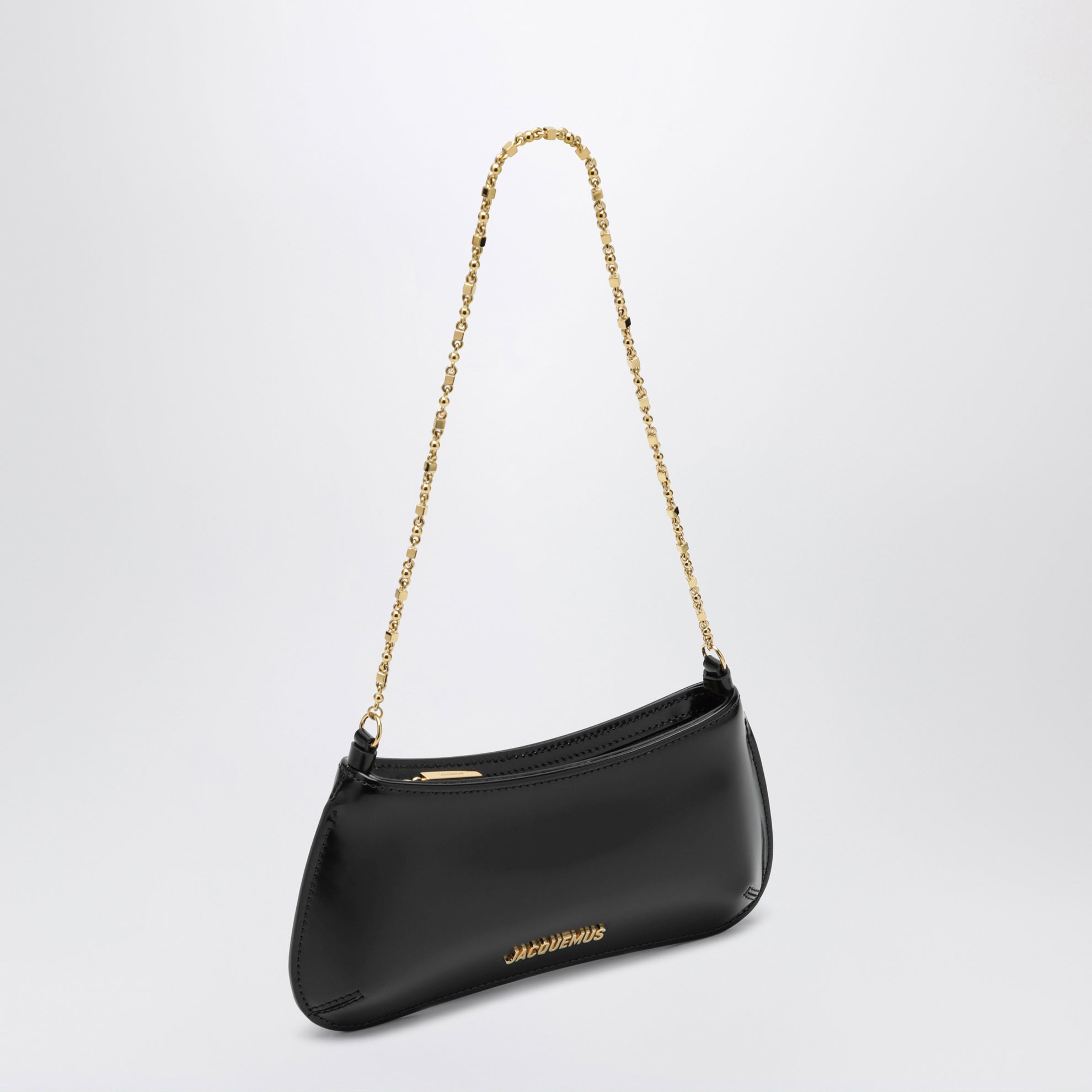 Borsa Le Bisou Chaine nera in vernice
