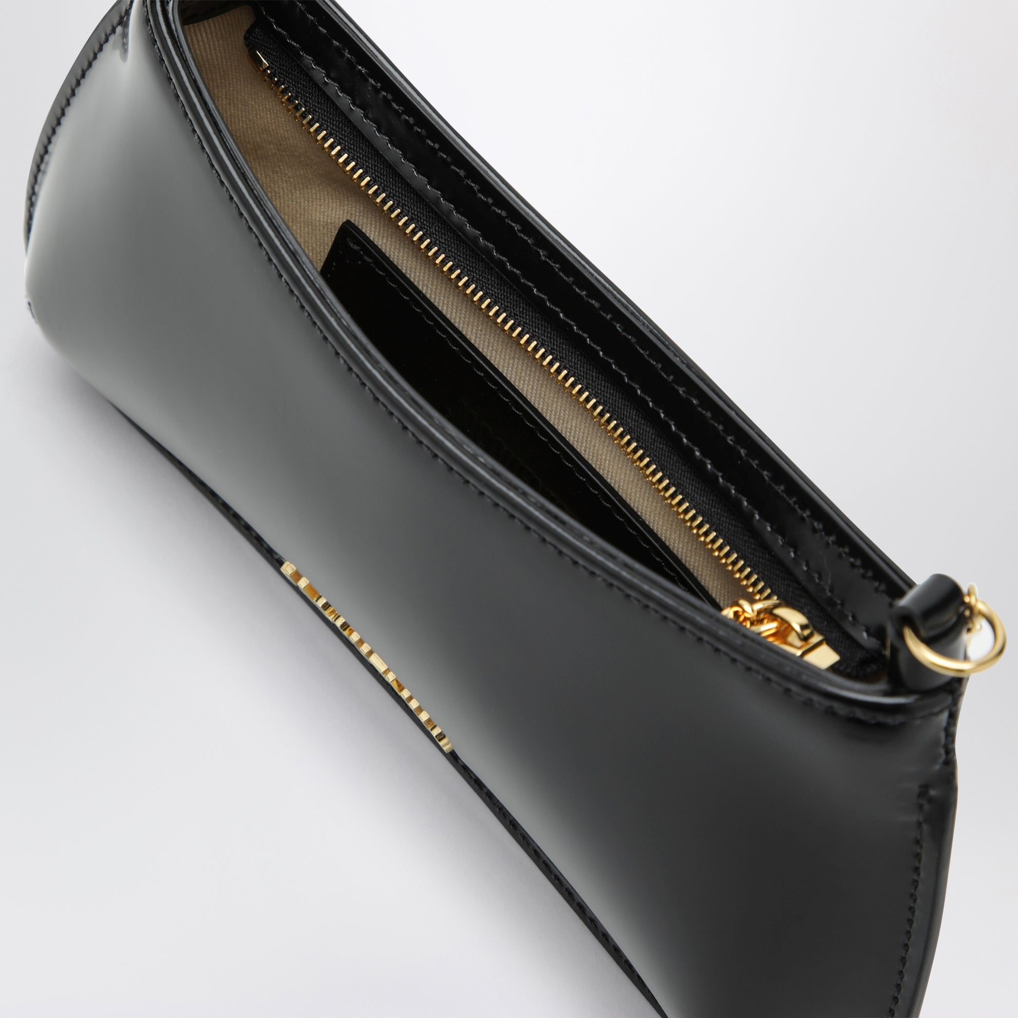 Borsa Le Bisou Chaine nera in vernice